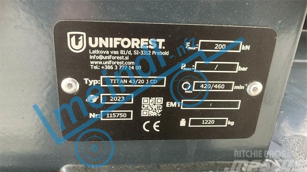 Uniforest Titan 43/20J Attrezzature forestali varie