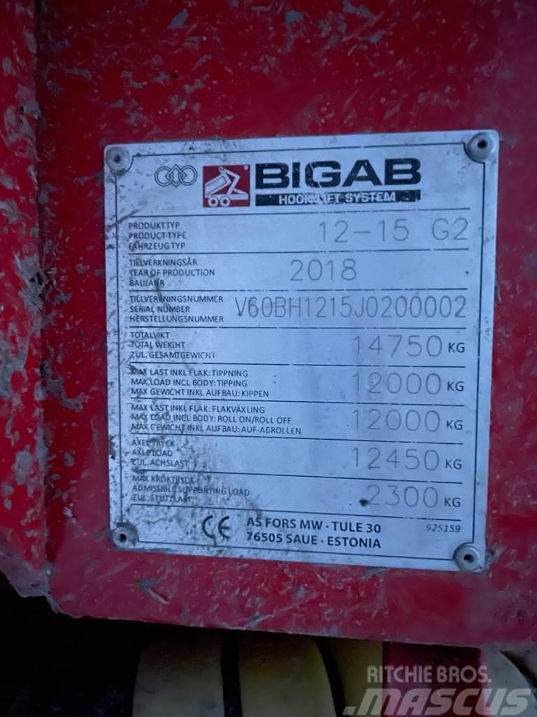 Bigab 12-15 G2 Altri rimorchi