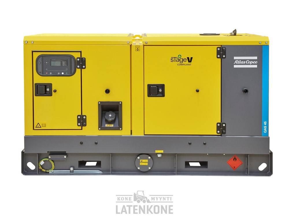 Atlas Copco QAS 45 50 Hz Generaattori StageV Box Generatori diesel