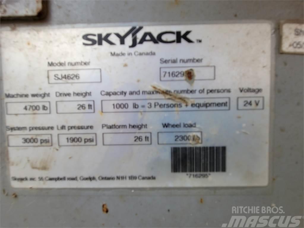 SkyJack SJ4626 Altro