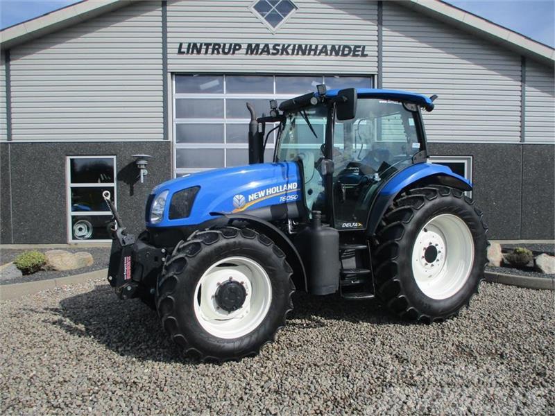 New Holland T6050 Delte med frontlift Trattori