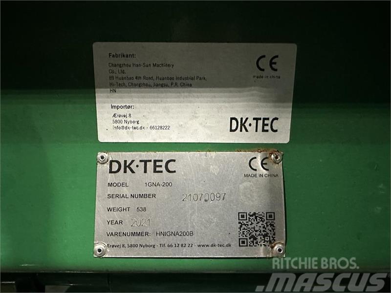 Dk-Tec IGNA Premium 200 cm. Coltivatori