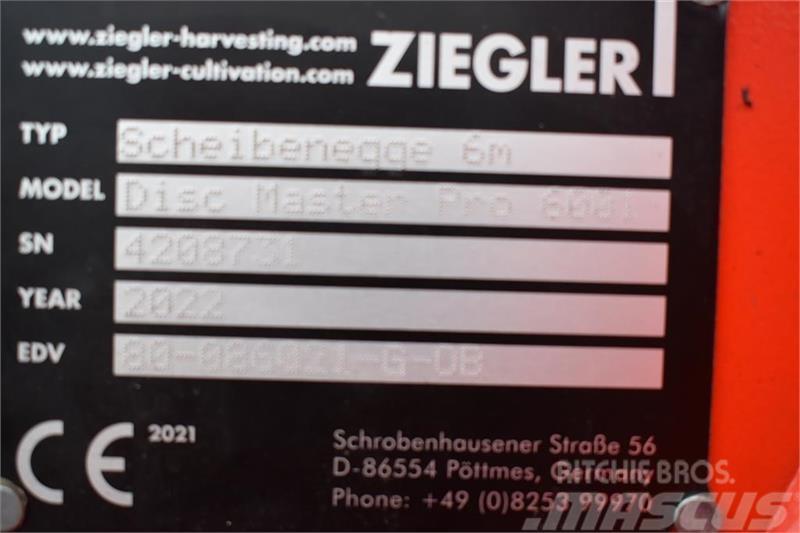 Ziegler Disc Master Pro 6001 Erpici a dischi