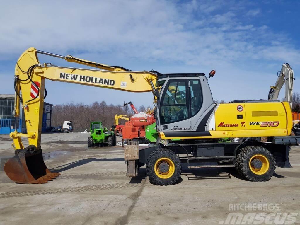 New Holland WE210 Escavatori gommati