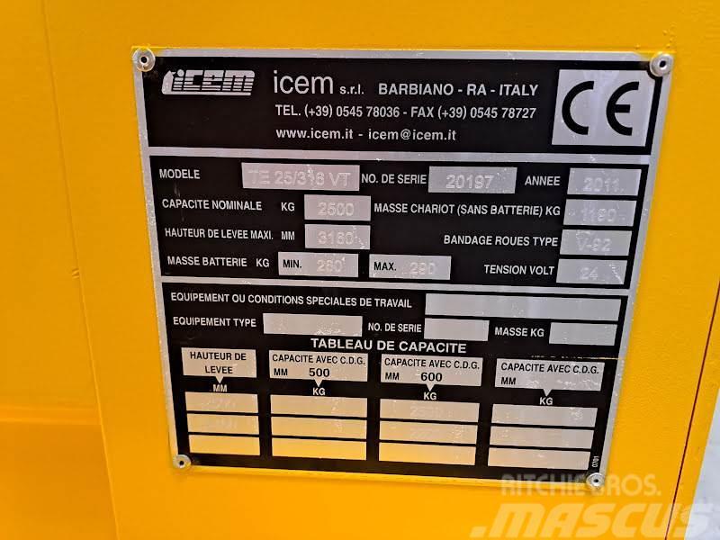 Icem TE 25/316 VT Carelli stoccatori  automatici-usati