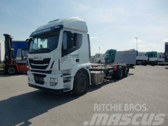 Iveco STRALIS AT260SY WECHSELFAHRGESTELL 6X2 LIFT, LENK Camion altro