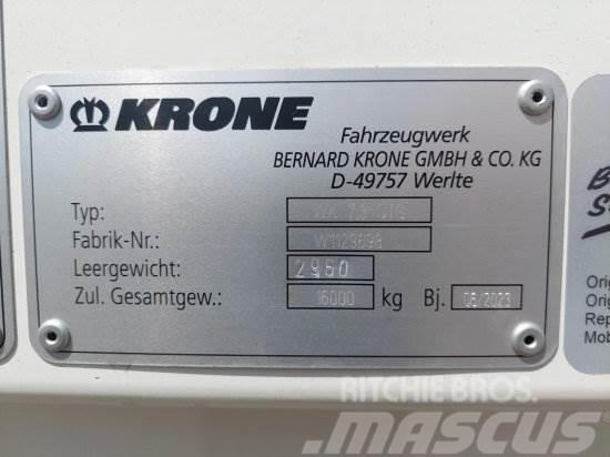 KRONE DRYBOX KOFFER WECHSELBRüCKE, 7,30 METER MEHRERE ST Rimorchi portacontainer