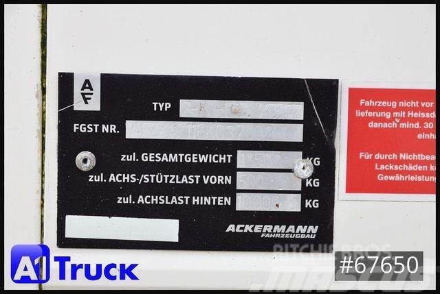 Ackermann 1 Achs Koffer+ Schiebeplane 3100mm innen Rimorchi cassonati