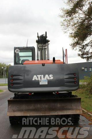 Atlas 160W - mit SMP Schnellwechsler Escavatori gommati