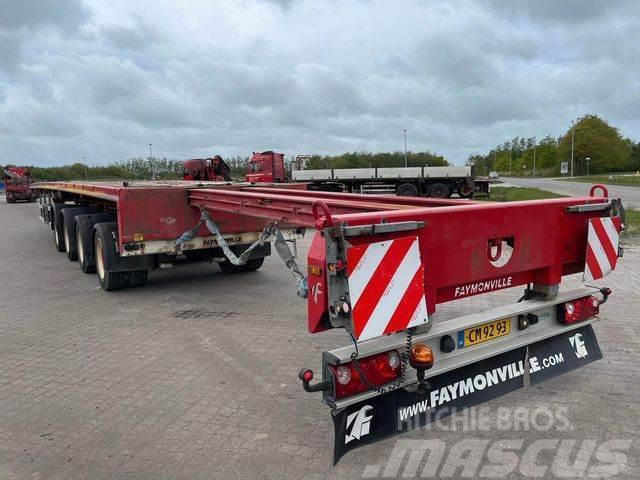 Faymonville 55 m long wing trailer Semirimorchi per il trasporto di veicoli