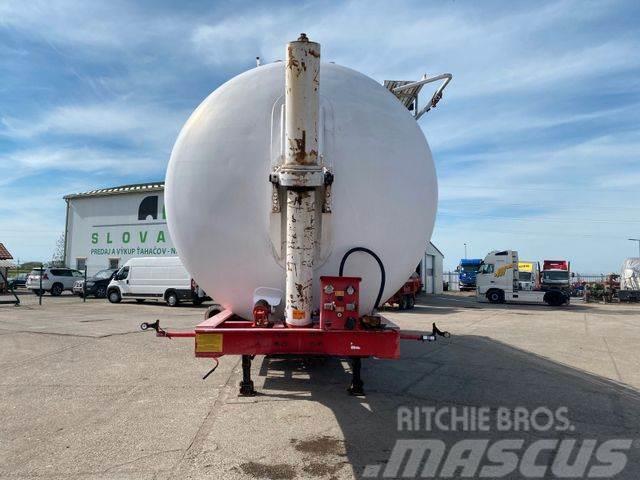 General Trailer silo kipper tank 60m3 for water vin 057 Semirimorchi cisterna