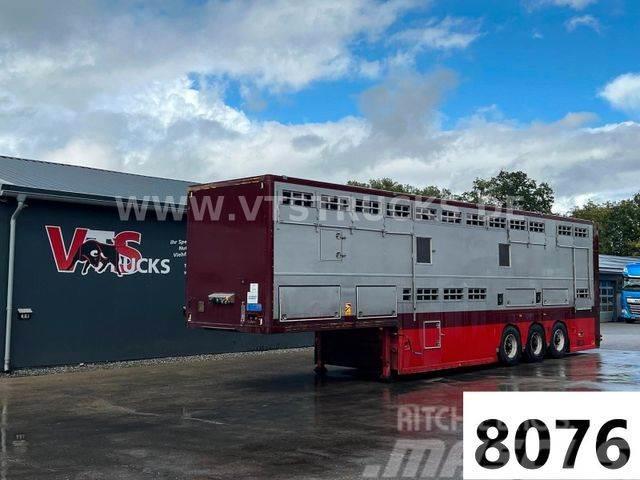  Gray&amp;Adams Cattelcruiser 2.Stock m. Ladelift Semirimorchio per il trasporto di animali