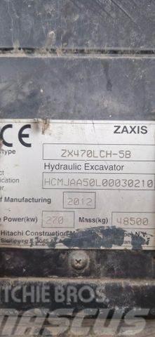 Hitachi ZX 470 LCH Escavatori cingolati