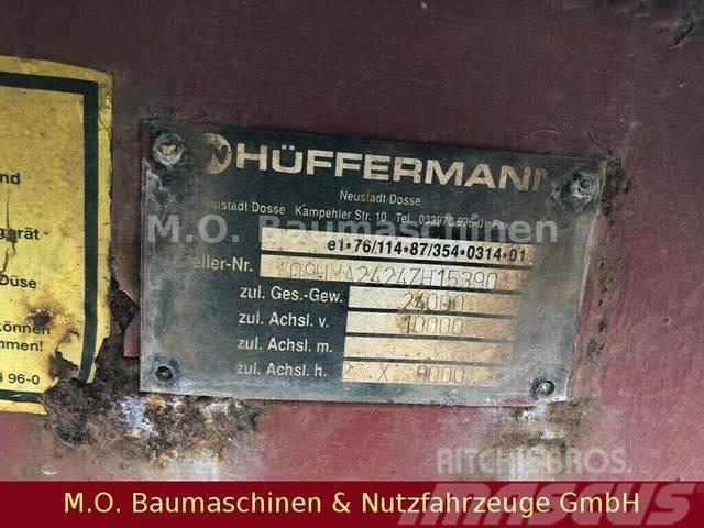 Hüffermann HMA 24.24 / Muldenanhänger / 24t Rimorchi portacontainer