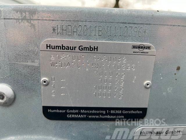 Humbaur FTK204020, Standort: FR/Corcelles Rimorchio per il trasporto di veicoli
