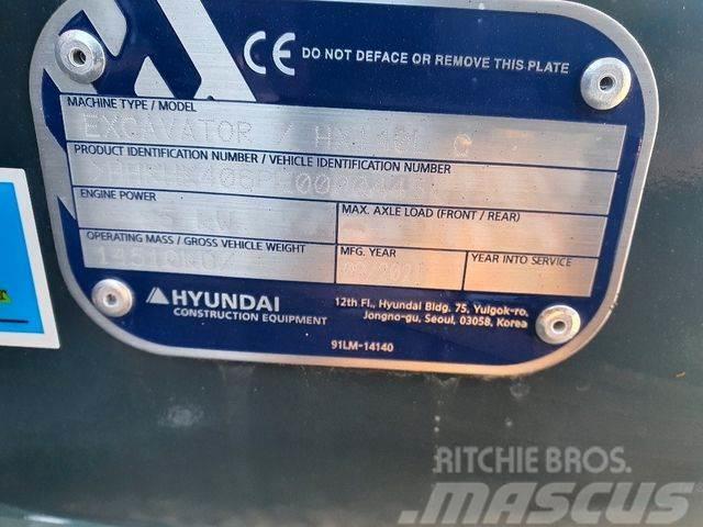 Hyundai HX140LC Escavatori cingolati
