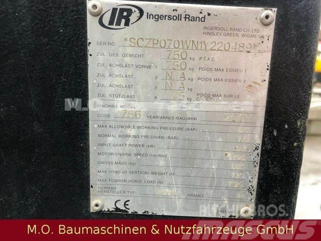 Ingersoll Rand Kompressor / 7 bar / 750 Kg Altri componenti