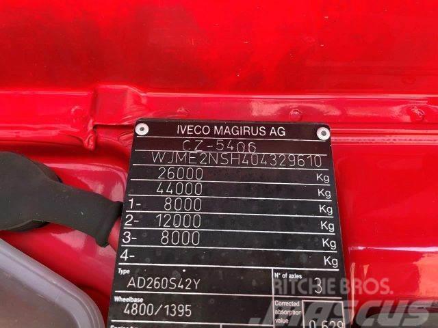 Iveco STRALIS 260S42 6x2 manual EURO4, with crane,610 Autogru