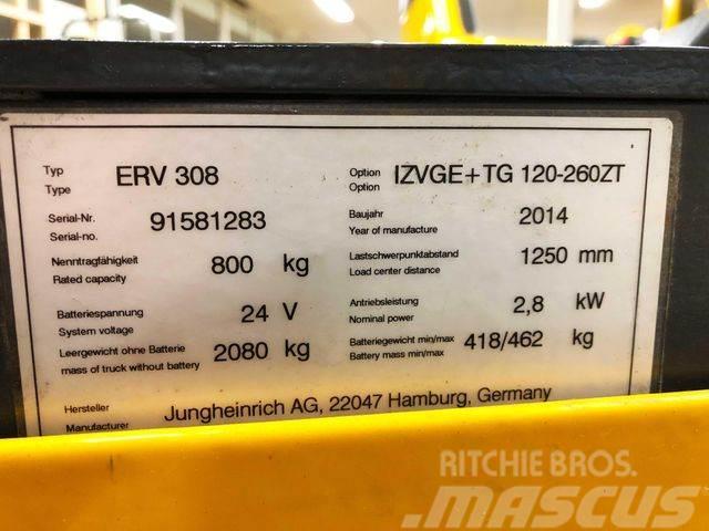 Jungheinrich ERV 308 - SPEZIALBAU - 4659STD. - BJ.2014 Commissionatore alto livello