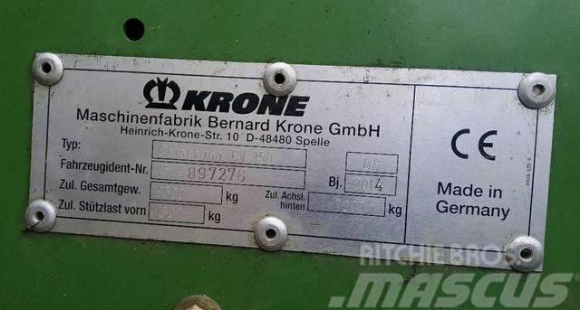 Krone Comprima CV150XC, Wickelkombi, Großballen Altri macchinari per falciare e trinciare