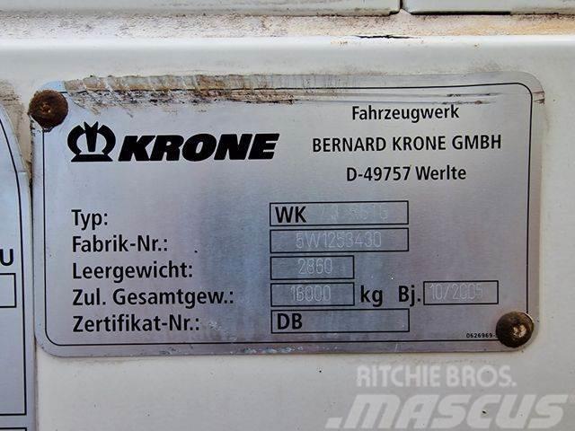 Krone WK 7.3 RSTG / Textil / Koffer / Rolltor Piattaforme