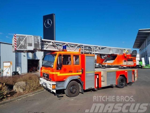 MAN 15.284LC Metz DLK 23-12 Feuerwehr Drehleiter Camion altro