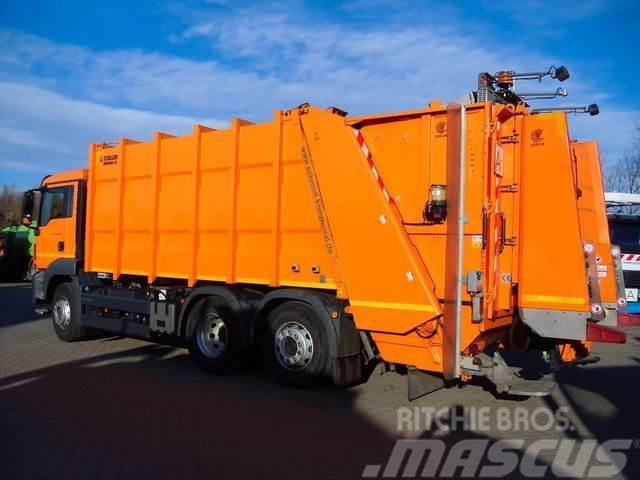 MAN TGS 26.320 6x2-4 BL / Zöller Medium XL 22 Camion dei rifiuti