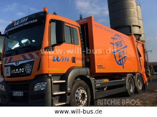 MAN TGS 28.360 EURO 6 FAUN 524 (MIETE möglich) Camion dei rifiuti