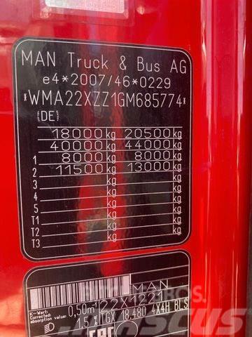 MAN TGX 18.480 manual, HYDRODRIVE E6+VS MONT vin774 Camion ribaltabili