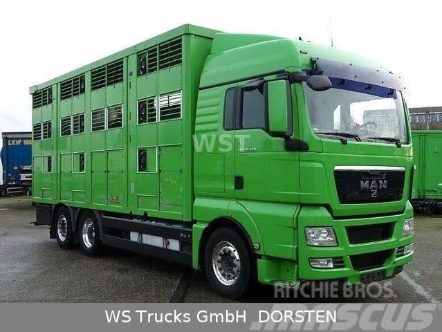 MAN TGX 26.480 XL KABA 3 Stock Vollalu Camion per trasporto animali