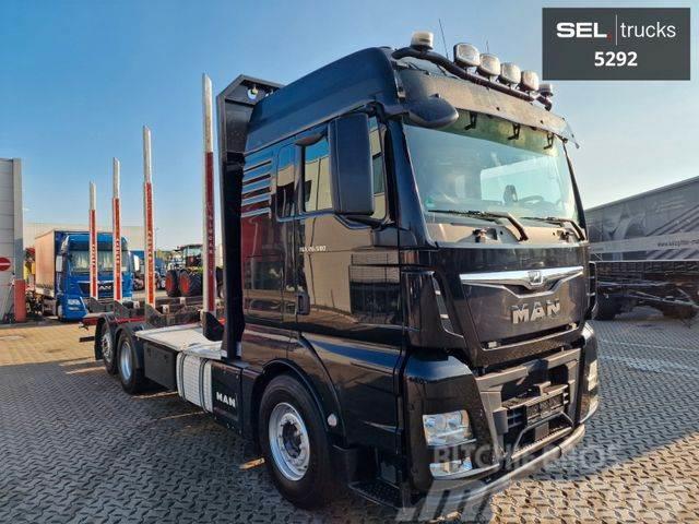 MAN TGX 26.500 6X2-4 LL/ZF Intarder/Lift-Lenkachse Camion trasporto legname