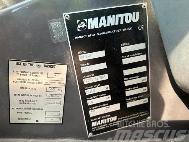 Manitou MRT 2540 P manipulator vin 065 Pale gommate
