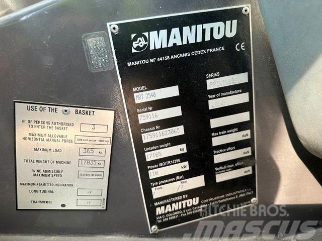 Manitou MRT 2540 P manipulator vin 065 Gru a torre
