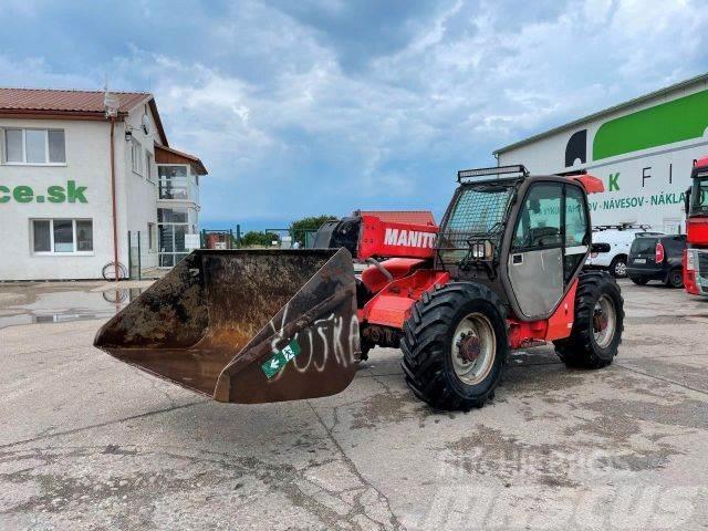 Manitou MTL731 frontloader 4x4 VIN 433 Pale gommate