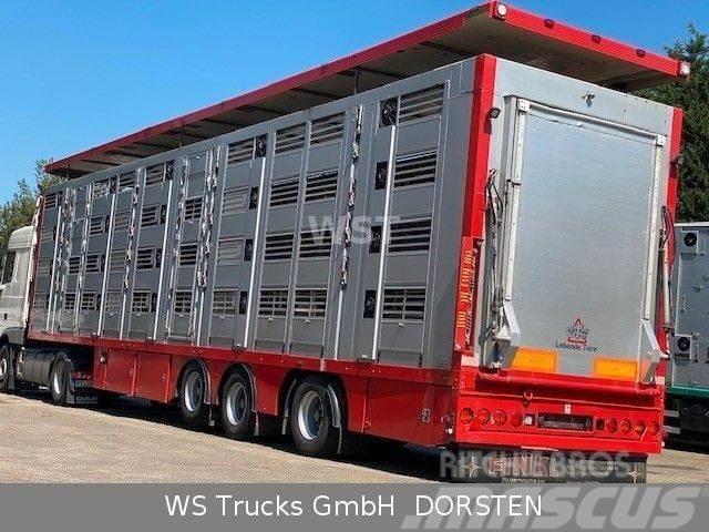  Menke-Janzen Menke 4 Stock Lenk Lift Typ2 Lüfter D Semirimorchio per il trasporto di animali