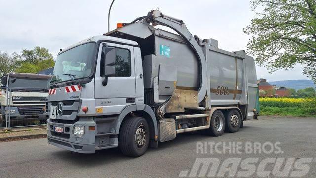 Mercedes-Benz 2532 Actros Überkopflader Camion dei rifiuti