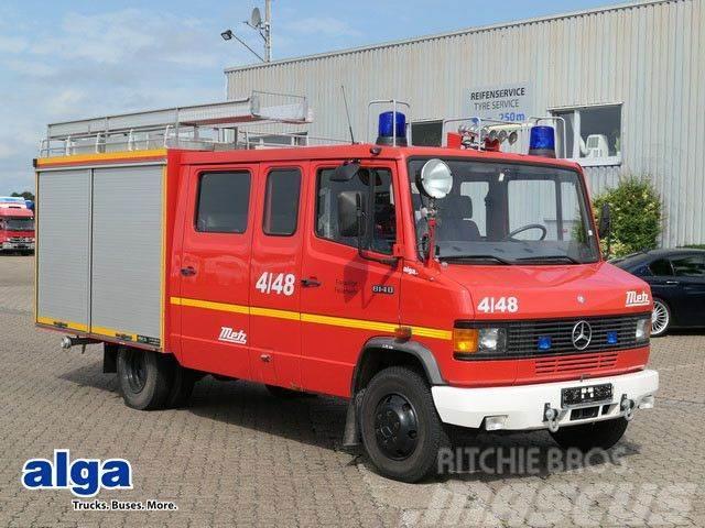Mercedes-Benz 814 D/Feuerwehr/Metz/Wassertank/Pumpe Furgoni altro