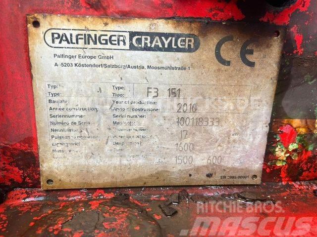 Palfinger F3 151 64 Mitnahmestapler Carrello retrattile