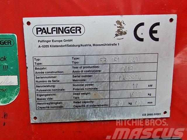 Palfinger F3 151 (k4) / Mitnahmestapler Carrelli elevatori-Altro