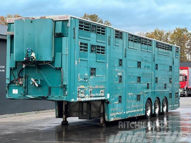 Pezzaioli 3.Stock Cattle-Cruiser Hals+Tiefbett Typ2 Semirimorchio per il trasporto di animali
