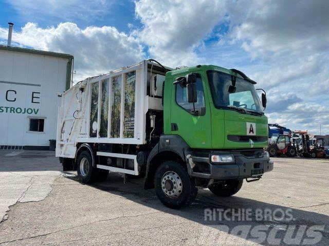 Renault KERAX 260.19 4X4 garbage truck E3 vin 058 Camion dei rifiuti