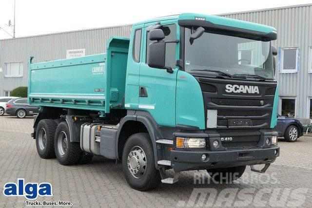 Scania G 410 6x4, Klima, Standheizung, 3 Pedale, Hydr. Camion ribaltabili