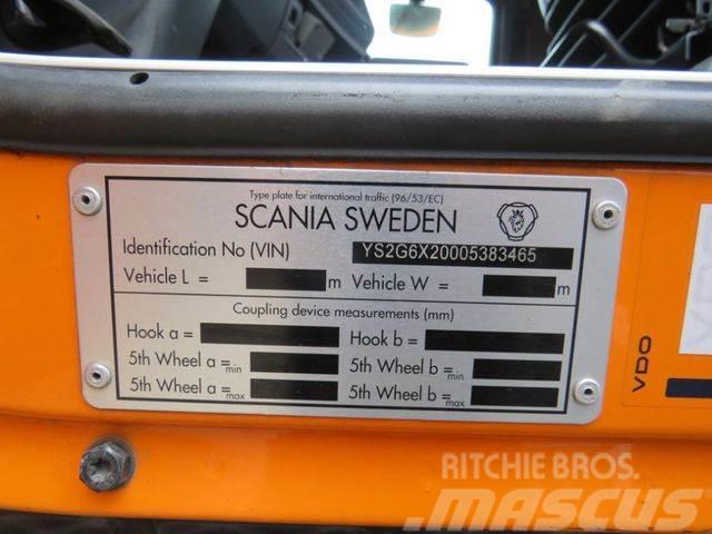 Scania G 410 LB 6x2*4HNA Abrollkipper Lift+Lenkachse 28 Camion con gancio di sollevamento