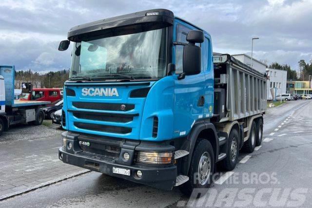 Scania G480 8x4 Abschieber Camion ribaltabili