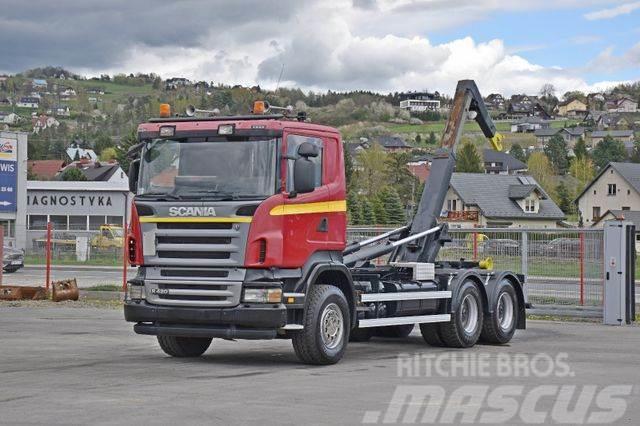 Scania R 420 Abrollkipper *6x4* Top Zustand ! Camion con gancio di sollevamento