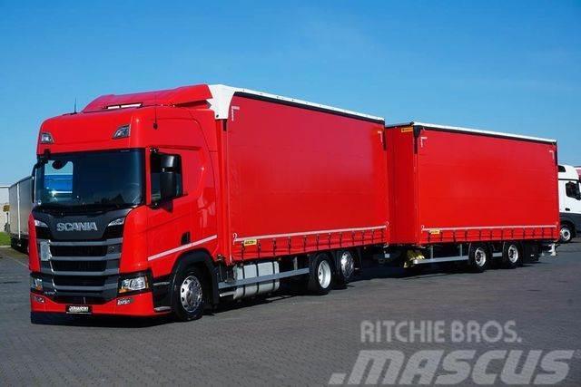 Scania R 450 / ACC / EURO 6 / ZESTAW PRZEJAZDOWY 120 M3 Camion altro