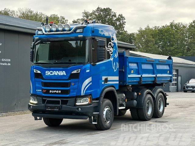 Scania R500 XT 6x6 Meiler Bordmatik Camion ribaltabili