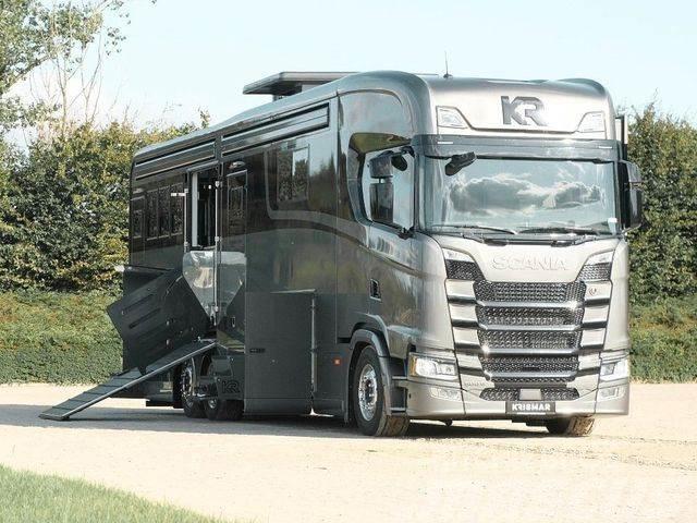 Scania S500, KR Exclusiv, Pop Out,Push Up Camion per trasporto animali