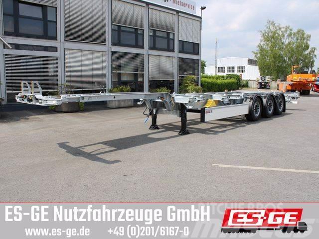 Schmitz Cargobull 3-Achs-Containerchassis Semirimorchi Ribassati
