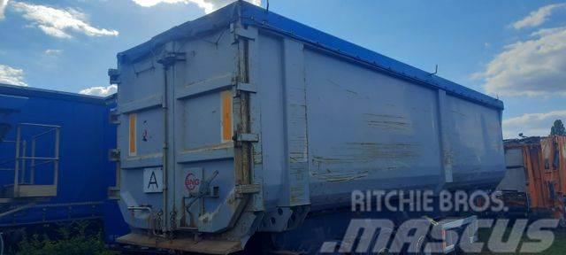 Schmitz Cargobull 3-Achser/Stahlmulde 53m3 Semirimorchi a cassone ribaltabile